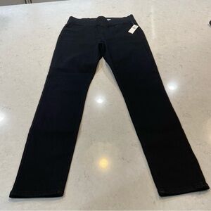 NWT OLD NAVY WOMENS BLACK MID RISE JEGGING SIZE 8